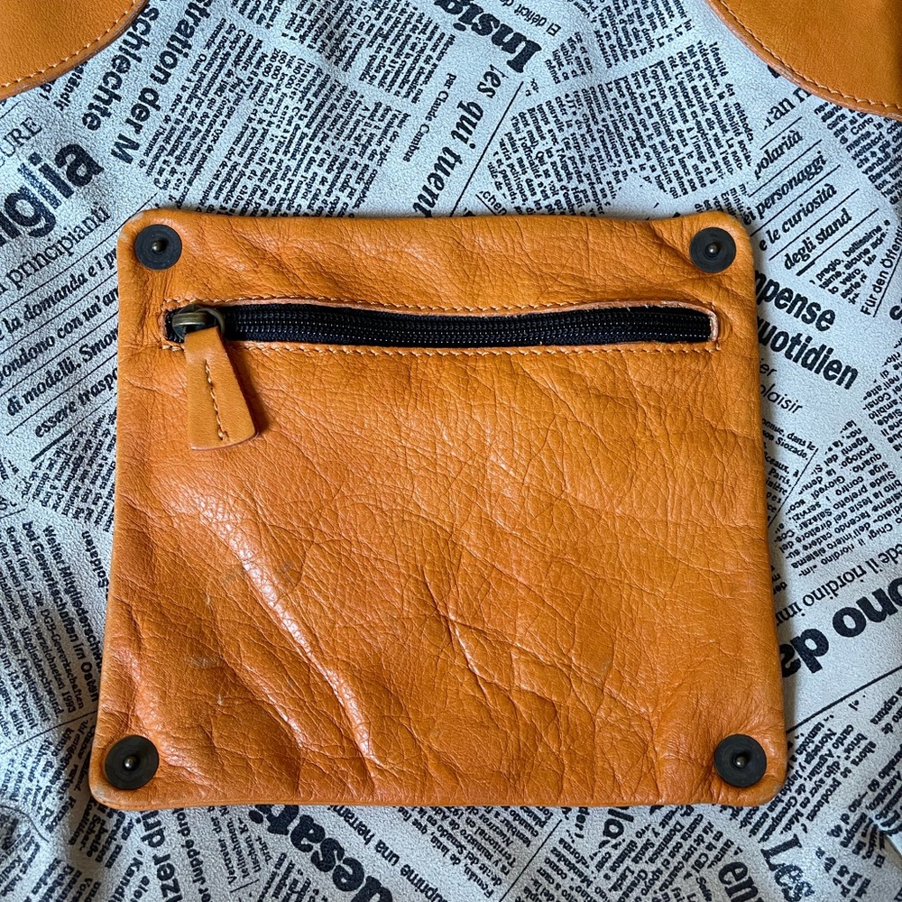 Maurizio Taiuti  Italian leather crossbody bag - Picture 7 of 8